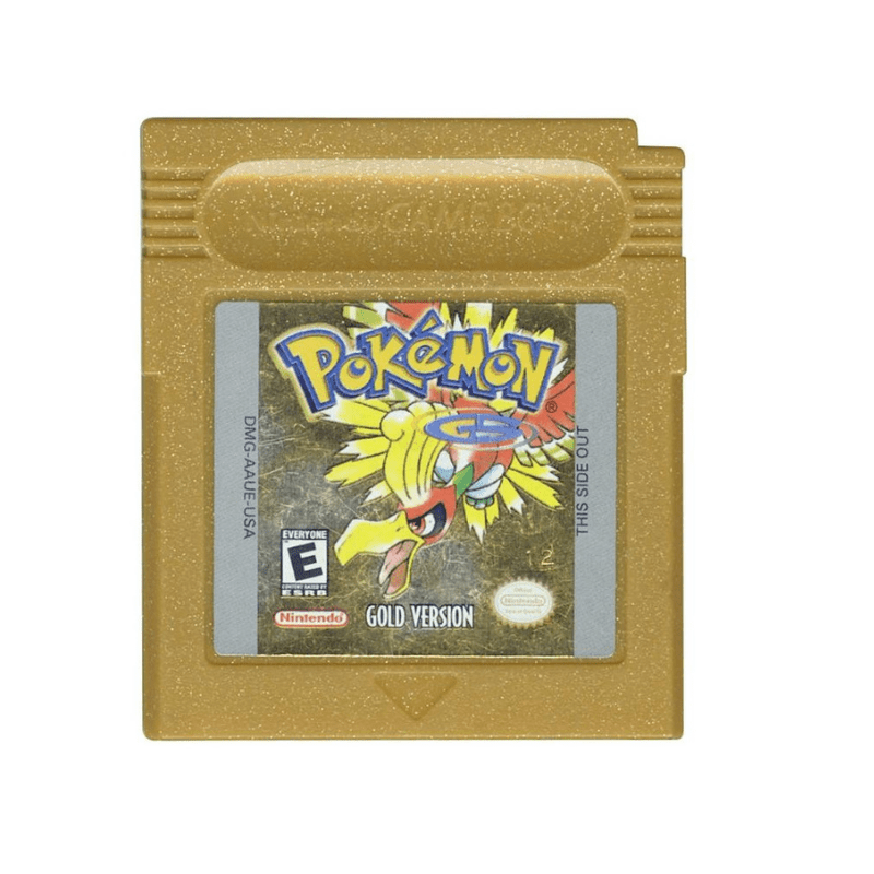 Nintendo Gameboy Color Console: Pokémon Gold - Retro vGames
