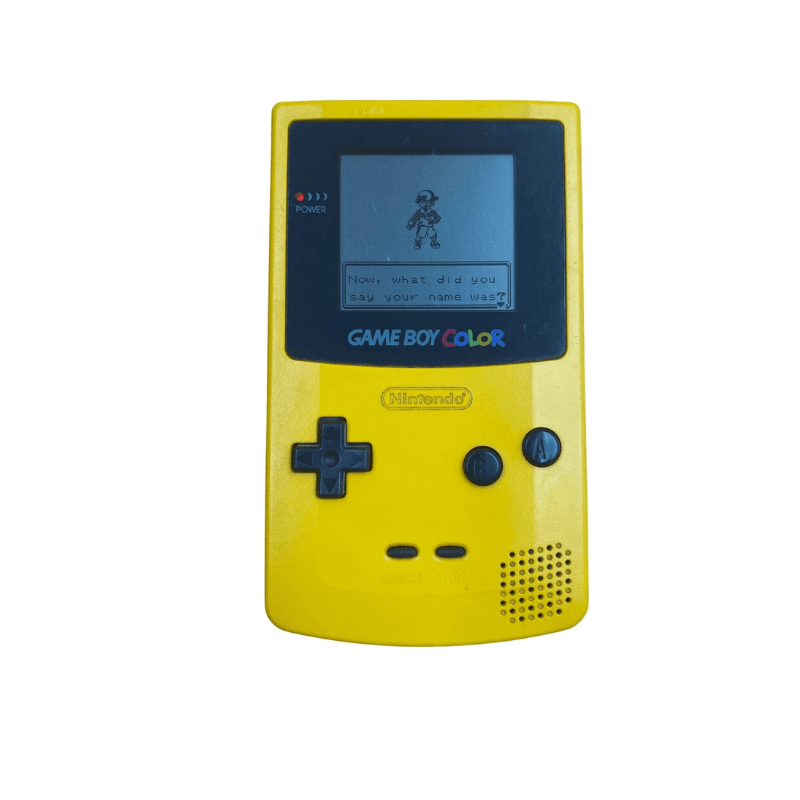 Nintendo Gameboy Color Console: Pokémon Gold - Retro vGames