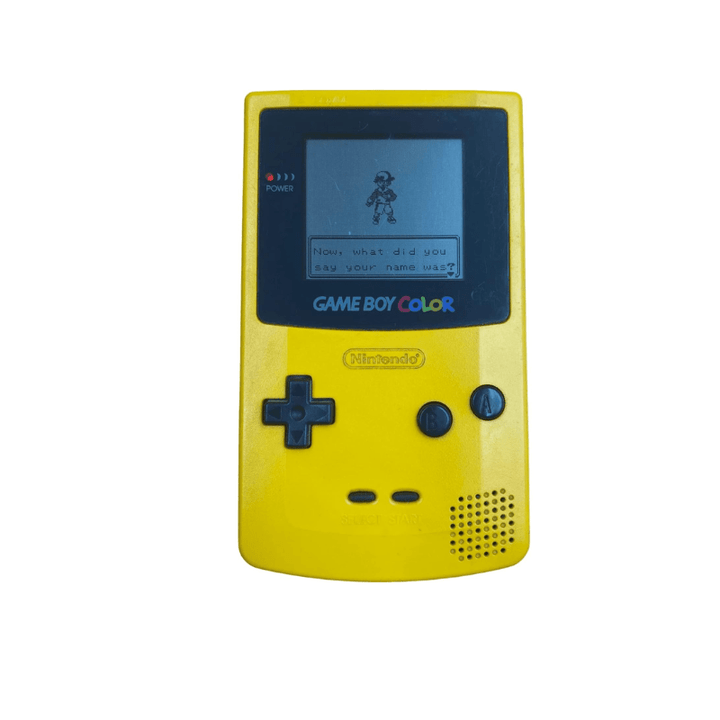 Nintendo Gameboy Color Console: Pokémon Gold - Retro vGames