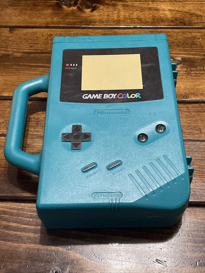 Nintendo Gameboy Color GBC70 Teal Travel Case - Retro vGames