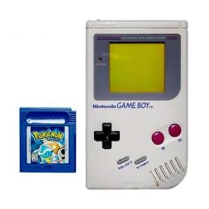 Nintendo Gameboy Console: Pokémon Blue - Retro vGames