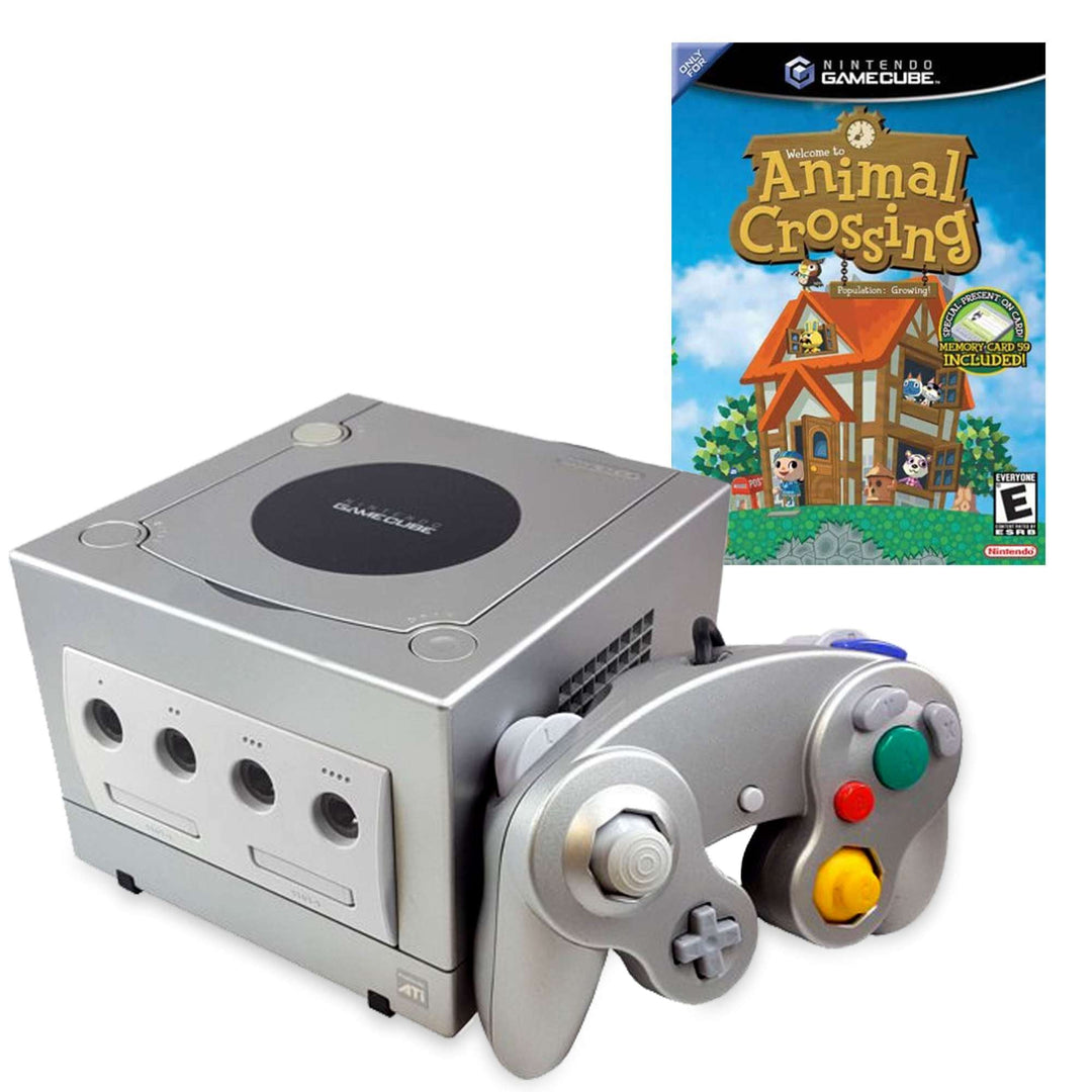 Nintendo Gamecube Console Bundle: Animal Crossing - Retro vGames