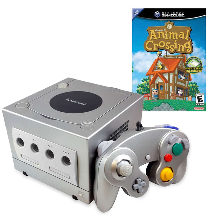 Nintendo Gamecube Console Bundle: Animal Crossing - Retro vGames