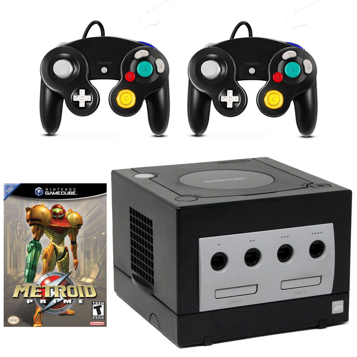 Nintendo Gamecube Console Bundle: Metroid Prime - Retro vGames