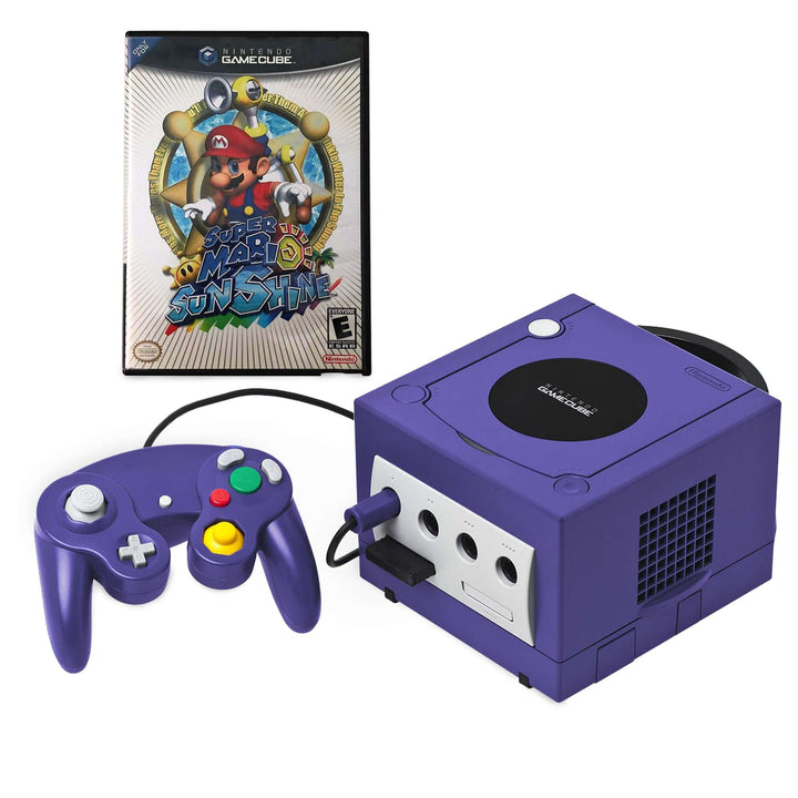 Nintendo Gamecube Console Bundle: Super Mario Sunshine - Retro vGames