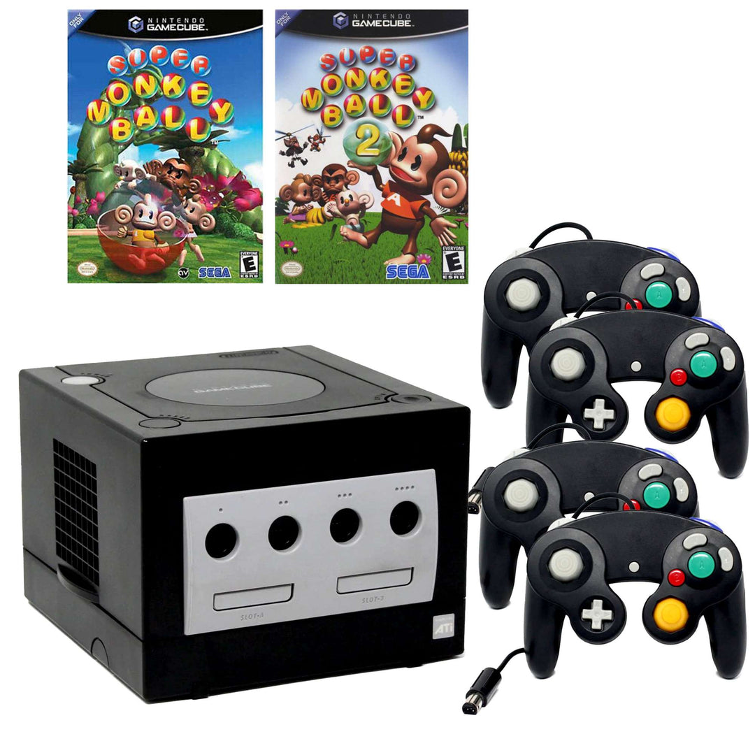 Nintendo Gamecube Console: Super Monkey Ball Bundle - Retro vGames