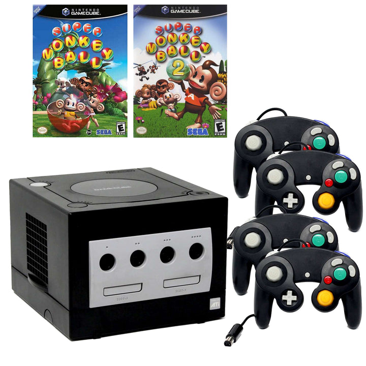 Nintendo Gamecube Console: Super Monkey Ball Bundle - Retro vGames