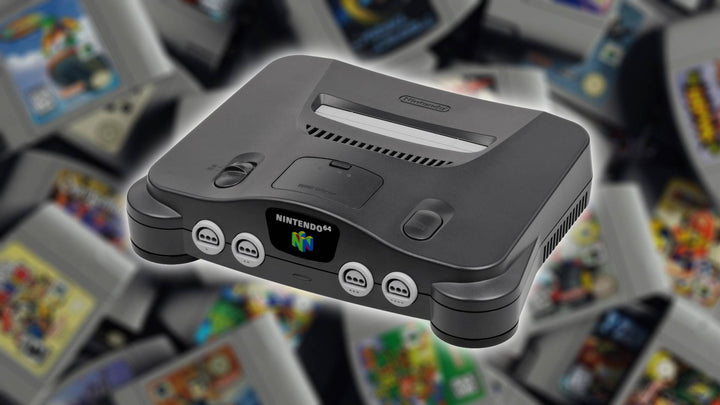 Nintendo N64 Console - Zelda Ocarina + Super Mario 64 Bundle - Retro vGames