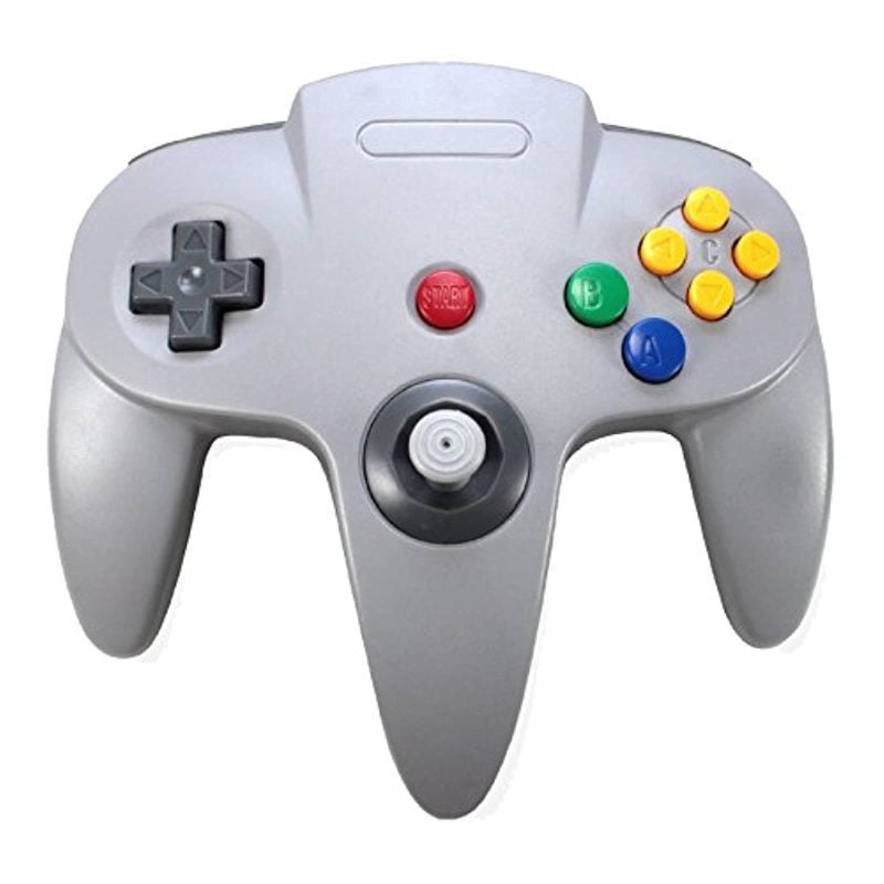 Nintendo N64 Console - Zelda Ocarina + Super Mario 64 Bundle - Retro vGames
