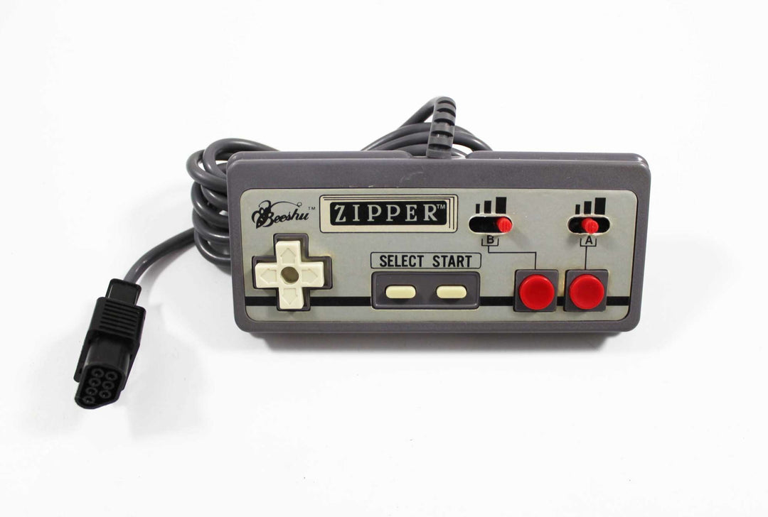 Nintendo NES Beeshu Zipper Controller (Grey) - Retro vGames