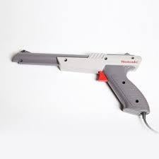 Nintendo NES Grey Light Zapper Gun - Retro vGames