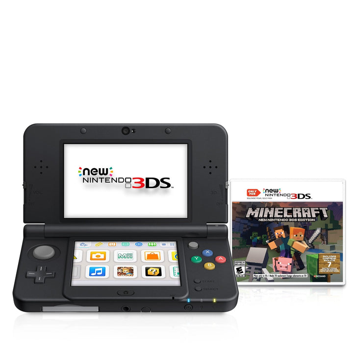 Nintendo New 3DS Console: Minecraft 3DS - Retro vGames