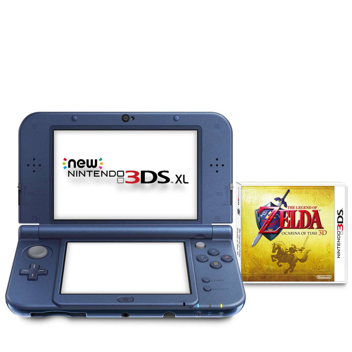 Nintendo New 3DS XL Console: Zelda Ocarina of Time - Retro vGames