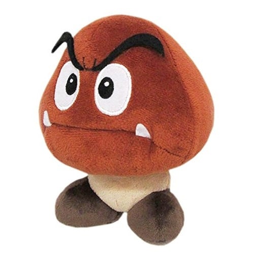 Nintendo Plush 6-inch Goomba - Retro vGames