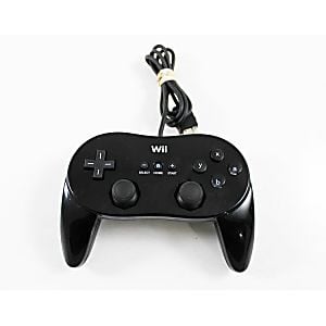 Nintendo Wii Classic Pro Controller- Black - Retro vGames