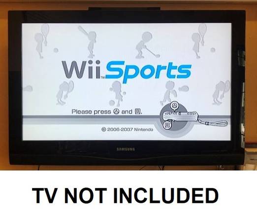 Nintendo Wii Console Bundle: Wii Sports - Retro vGames