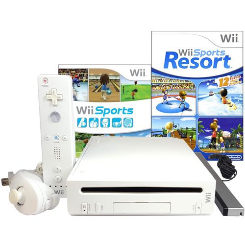 Nintendo Wii Console Bundle - Wii Sports + Wii Sports Resort - Image 3