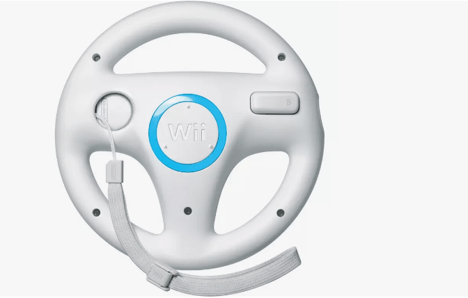 Nintendo Wii Racing Steering Wheel - Retro vGames