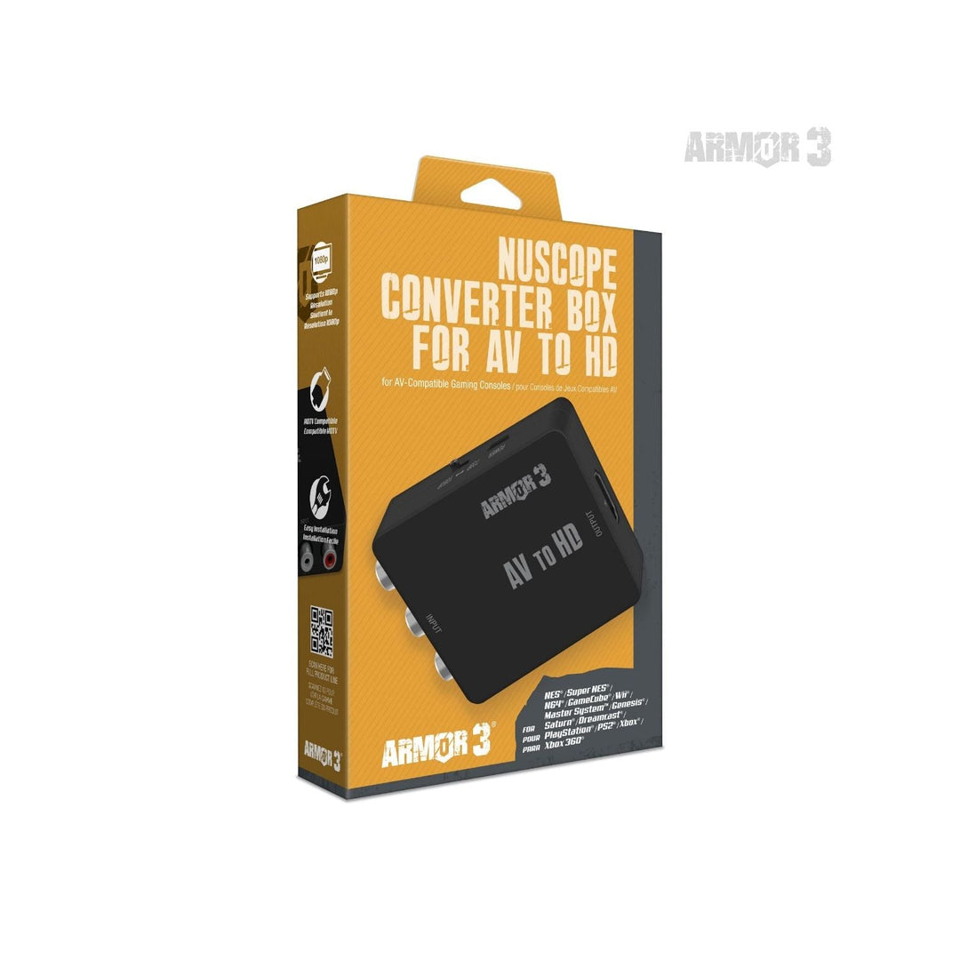 NuScope Converter Box AV To HD - Retro vGames