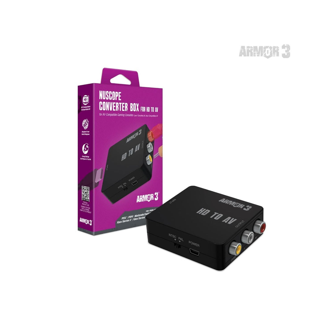 NuScope Converter Box HD to AV - Retro vGames