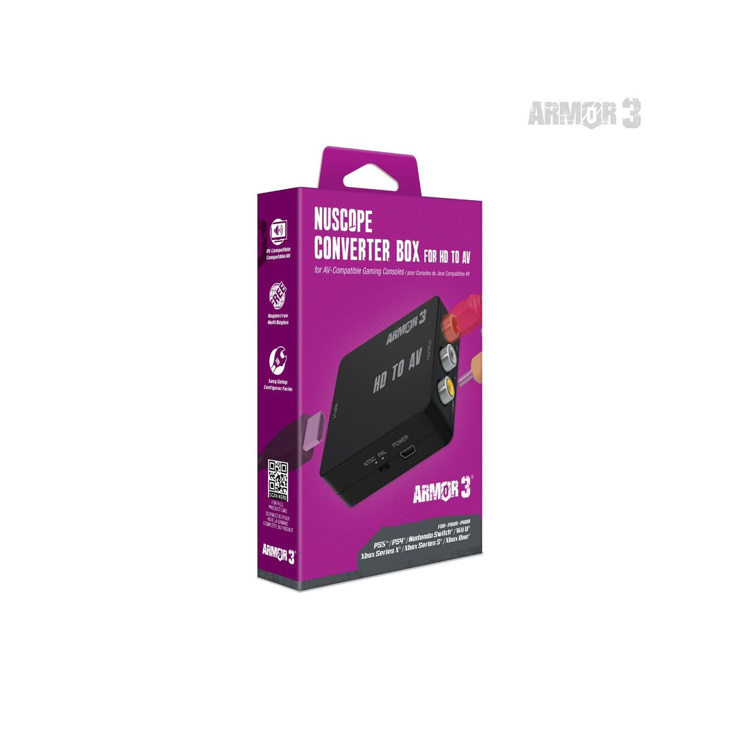 NuScope Converter Box HD to AV - Retro vGames