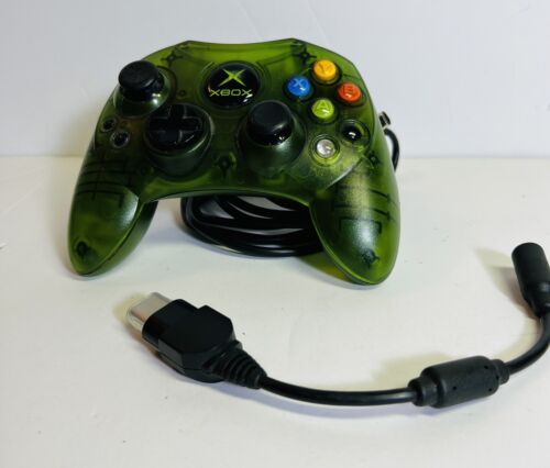 Original Microsoft Xbox Green Controller - Retro vGames