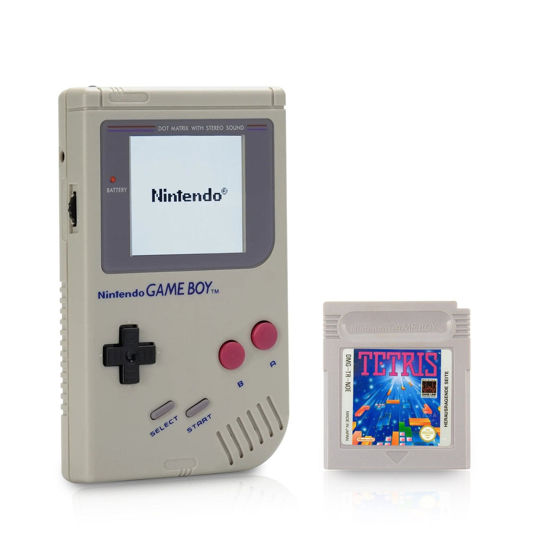 Original Nintendo Gameboy Console Bundle : Tetris - Retro vGames