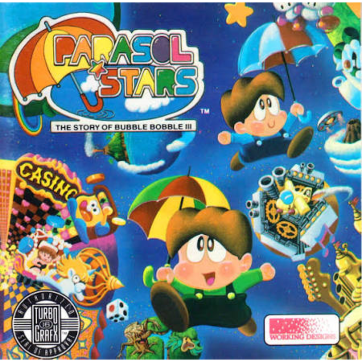 Parasol Stars - TurboGrafx 16 Game - Retro vGames