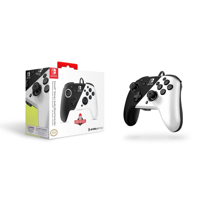 PDP Gaming Faceoff Deluxe Wired Switch Controller - Retro vGames