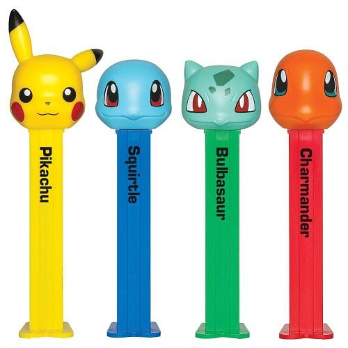 PEZ: Pokemon Blister Pack - Assorted Display - Retro vGames