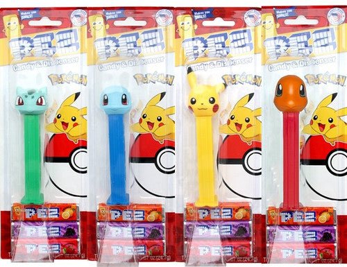 PEZ: Pokemon Blister Pack - Assorted Display - Retro vGames