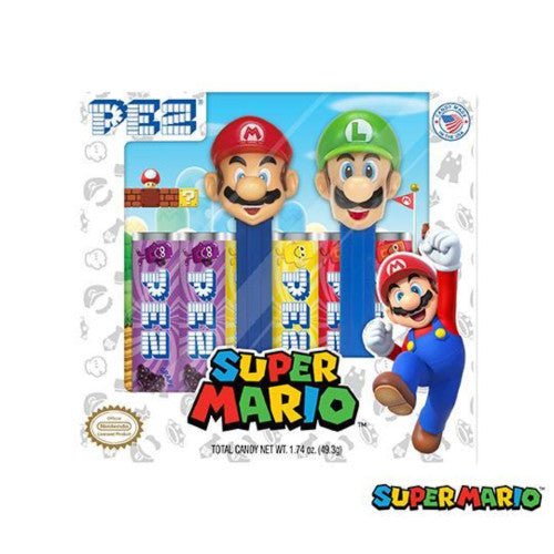 PEZ: Super Mario Twin Pack - Mario & Luigi - Retro vGames