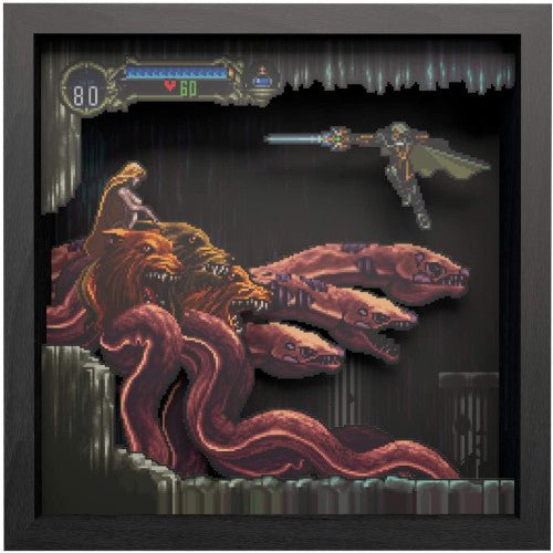 Pixel Frame - Castlevania: Scylla Boss Fight - Retro vGames