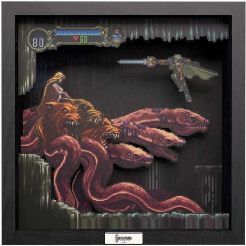 Pixel Frame - Castlevania: Scylla Boss Fight - Retro vGames
