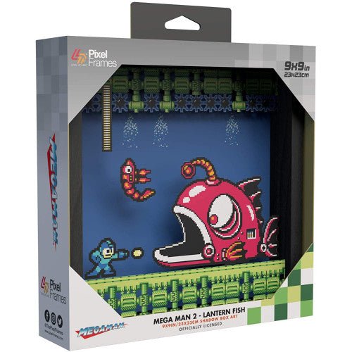 Pixel Frame - Mega Man: Lantern Fish - Retro vGames