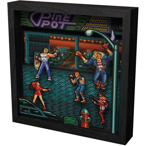 Pixel Frame - Streets of Rage (9" x 9") - Retro vGames
