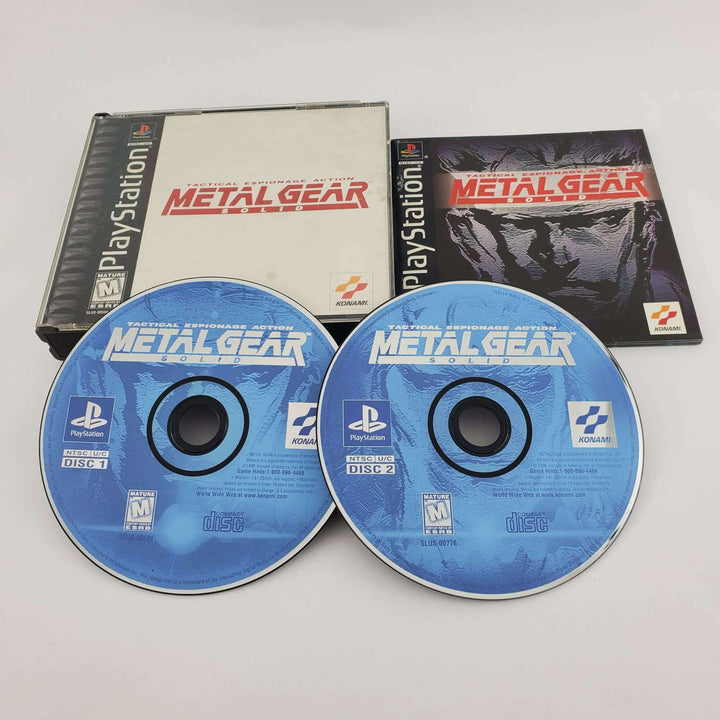 Playstation 1 (PS1) Console Bundle: Metal Gear Solid - Retro vGames