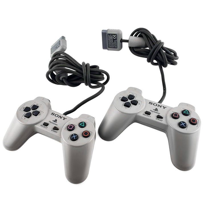 Playstation 1 (PS1) Console Bundle: Tomb Raider 1, 2 & 3 - Retro vGames