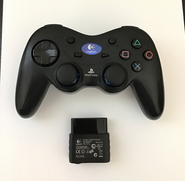 Playstation 2 PS2 Logitech Precision Wireless Controller - Retro vGames