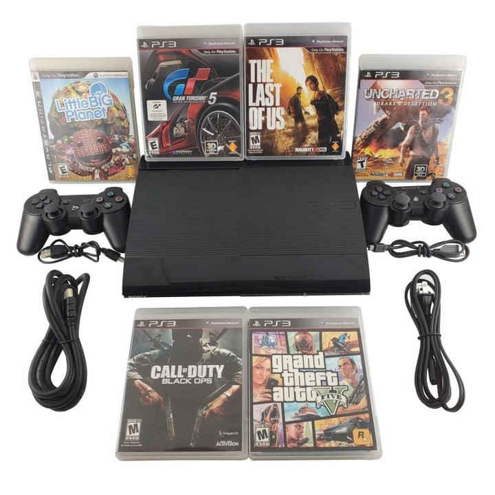 PlayStation 3 (PS3) Console Super Slim - Retro vGames