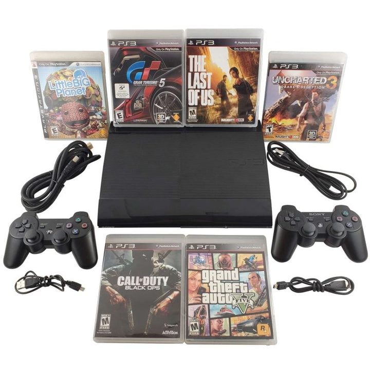 PlayStation 3 (PS3) Console Super Slim - Retro vGames