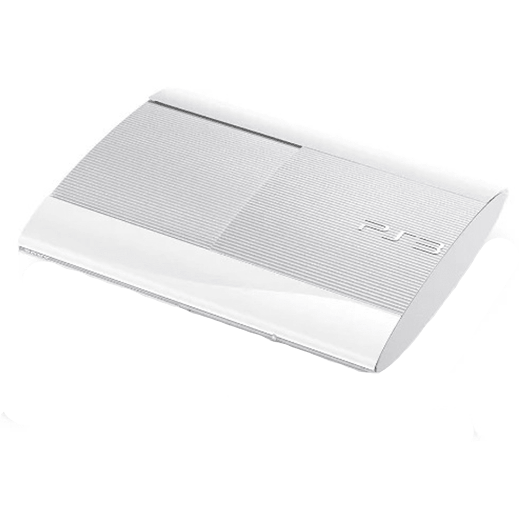 PlayStation 3 (PS3) Console White Super Slim only - Retro vGames