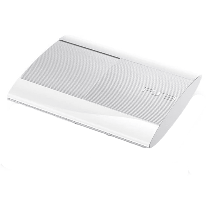 PlayStation 3 (PS3) Console White Super Slim only - Retro vGames