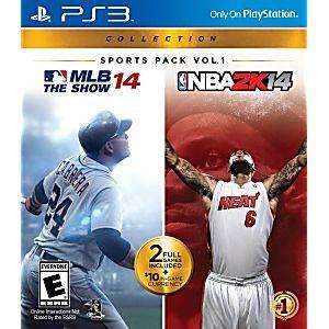 PlayStation Sports Pack Vol. 1: MLB 14 The Show & NBA 2K14 - PS3 Game - Retro vGames