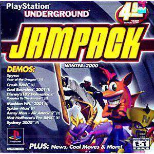 PlayStation Underground JamPack Winter 2000 - PS1 Game - Retro vGames