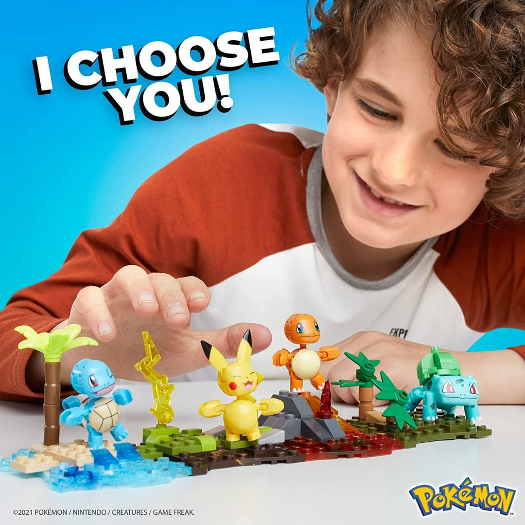 Pokemon Mega Construx: Adventure Builder - Kanto Region Team - Retro vGames