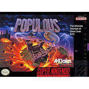 Populous - SNES Game - Retro vGames