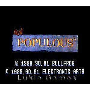 Populous - SNES Game - Retro vGames
