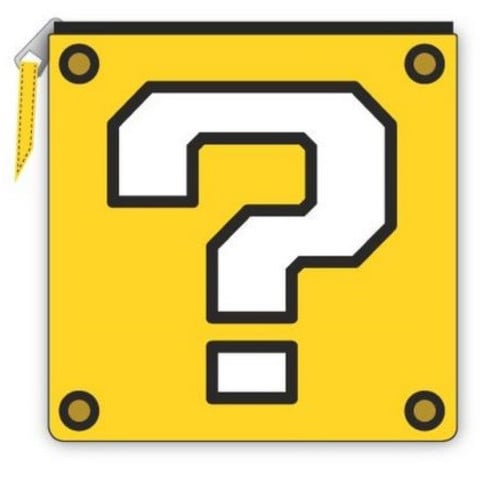 Pouch: Question Block/Star - Retro vGames