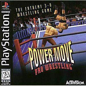 Power Move Pro Wrestling - PS1 Game - Retro vGames